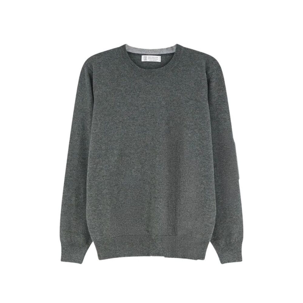 Brunello Cucinelli Grey Sweaters & Knitwear - Jumpers Men